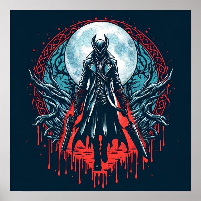 Blockburna videospelsomjägare Poster (Framsidan)