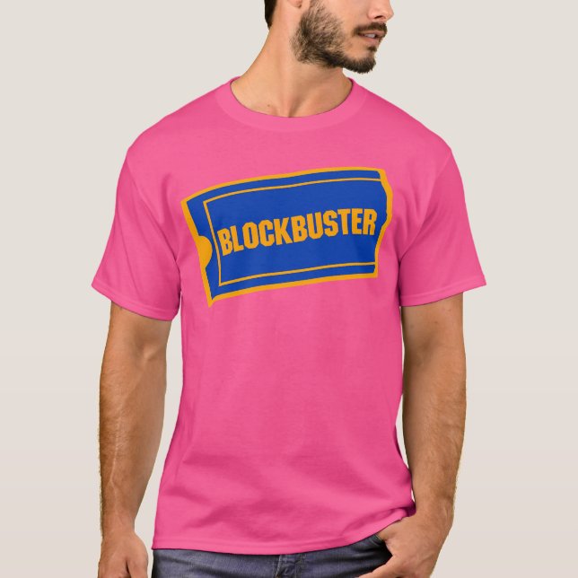 Blockbuster-Logotyp T Shirt (Framsida)