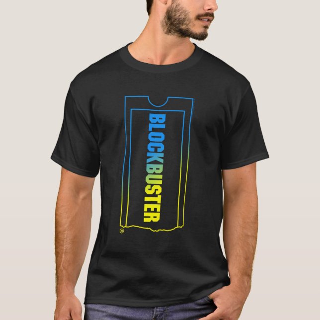 Blockbuster Ombre Biljett T Shirt (Framsida)