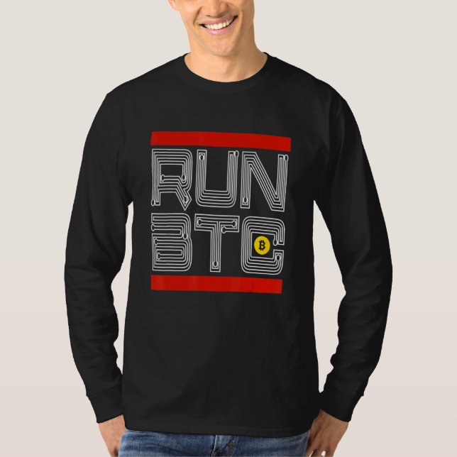 Blockchain M för Rik av tokenkryptografi för punkt T Shirt (Framsida)