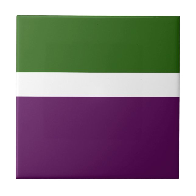 Blockdesign för vit Lila Färg Kakelplatta (Framsidan)