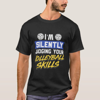 Blocker Spiker, jag dömer ditt volleybal. T Shirt