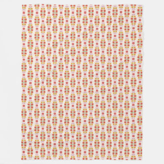Blockera Blommigt Blanket - Retro Stil Fleecefilt