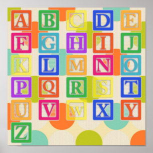 Blockera brev Poster