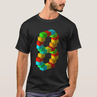 Blockera Byggnad 8:e 8 T Shirt