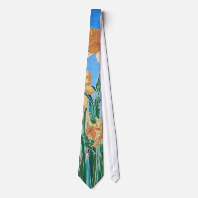 Blockera Golden Daffodils Bold Line Art Slips (Framsida)