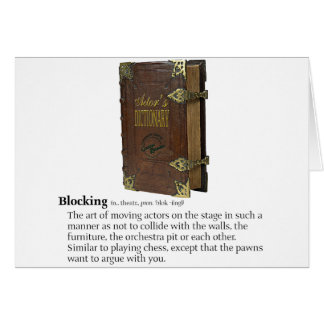 Blockera Hälsningskort