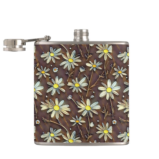 Blockera kameror - Modern utformning av blommönstr Fickplunta (Öppnad)