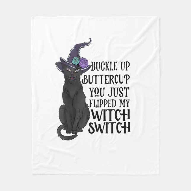 Blockera musknappen som du just har vridit min vin fleecefilt (Framsidan)