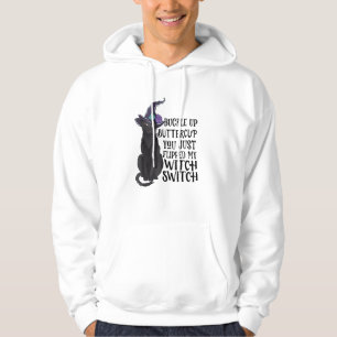 Blockera musknappen som du just har vridit min vin hoodie
