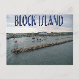 blockera ön rhode island vykort