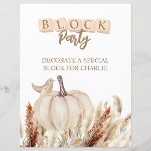 Blockera Party-aktivitet för barnskölj