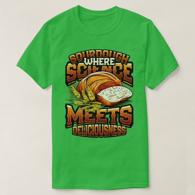 Blockera sollabröd Baking Homemade Sourdough B T Shirt (Design framsida)