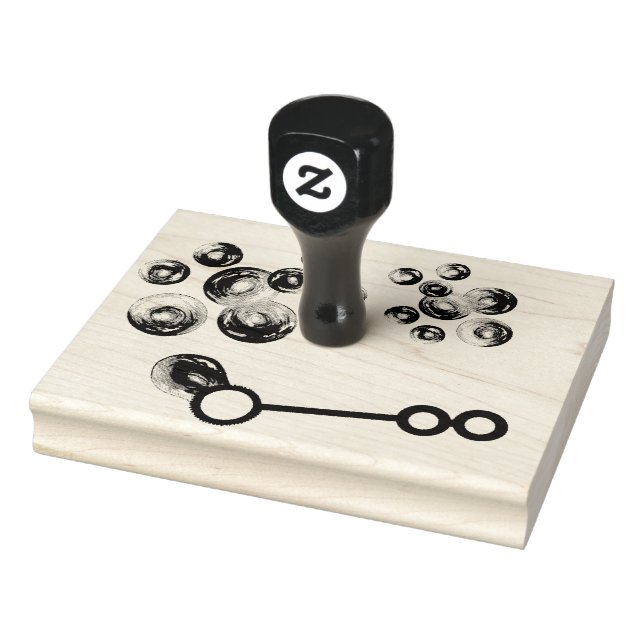 Blockera Trollspö för bubblor i regnbåge Stämpel (Stämpel)