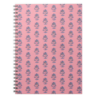Blockera utskrift av Lotus Flower Spiral Journal Anteckningsbok