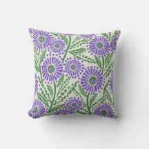 Blockera utskriftsomgång Blomdesign