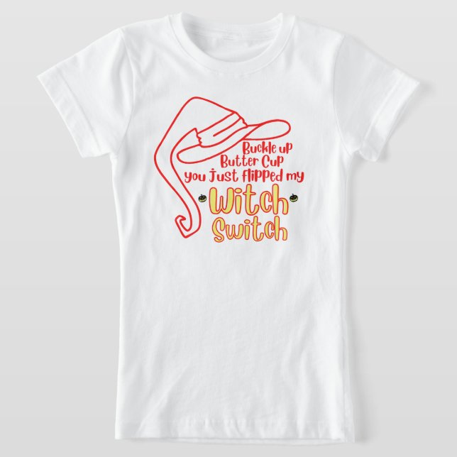 Blockera Witch Switch T Shirt (Laydown)