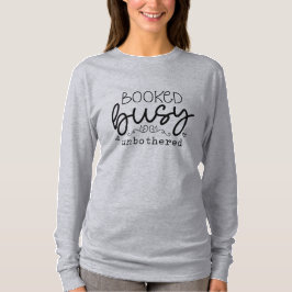 Blockerad, orörd, lustig t shirt
