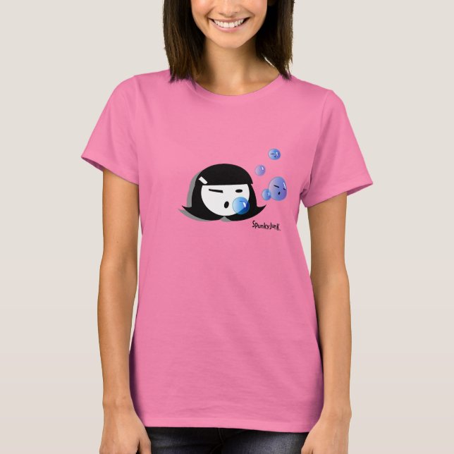 Blockerande bubblor t shirt (Framsida)