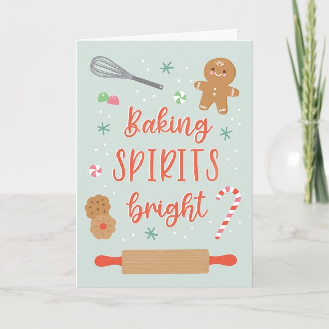 Blockerar sprickor med Bright Greeting Card Kort (Framsida)