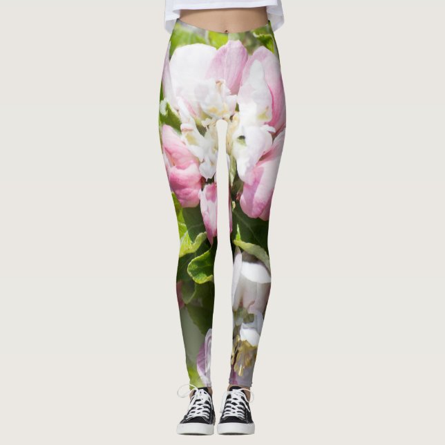 Blockering av äpplet träd leggings (Framsida)