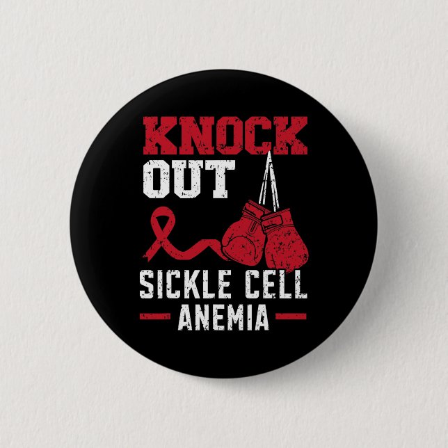 Blockering av sicklecellanemi Blodstörningssjukdom Knapp (Framsida)