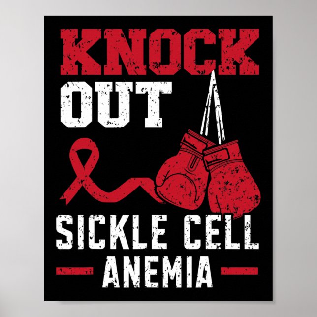 Blockering av sicklecellanemi Blodstörningssjukdom Poster (Framsidan)