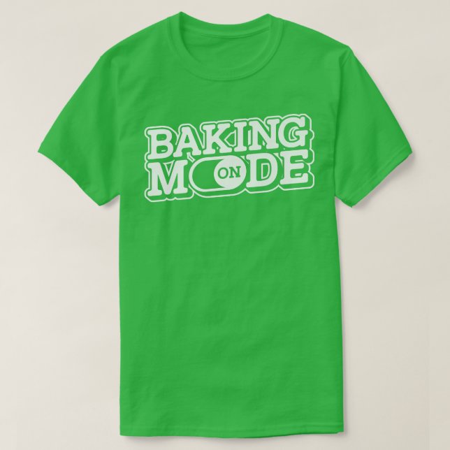 Blockeringsläge på baksidan av flera cookies-Muffi T Shirt (Design framsida)