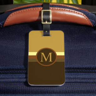 Blocket anpassningsbar Light Mörk Brown Färg Bagagebricka