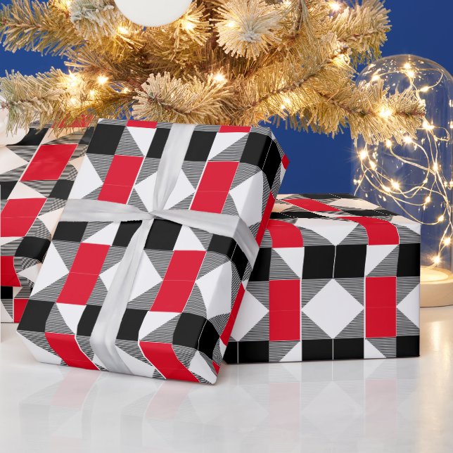 Blocket Buffalo Play färg Presentpapper (Helgdagar)