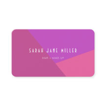 Blocket Färg - Rosa och Lila, ingen logotyp