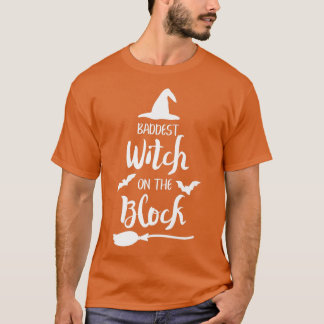 Blocket på Halloween Funny74 T Shirt