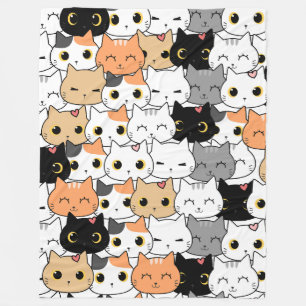 Blocket till kattunge, 60 x 80 x fleecefilt