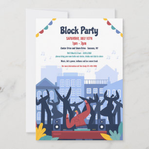 Blockgruppsinbjudan Inbjudningar