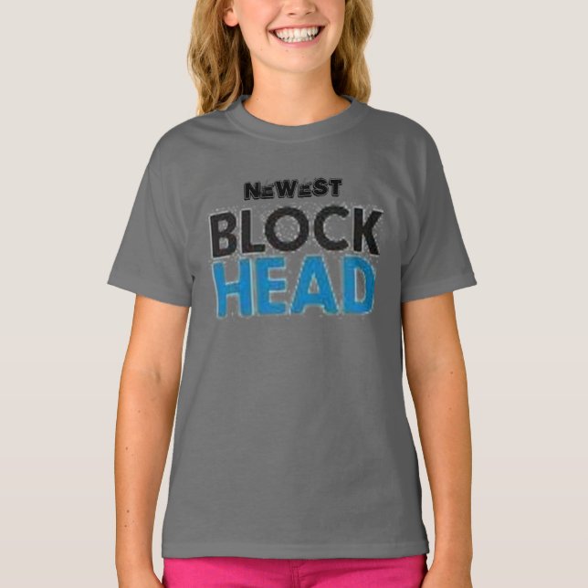 BLOCKHEAD, NEWEST T SHIRT (Framsida)