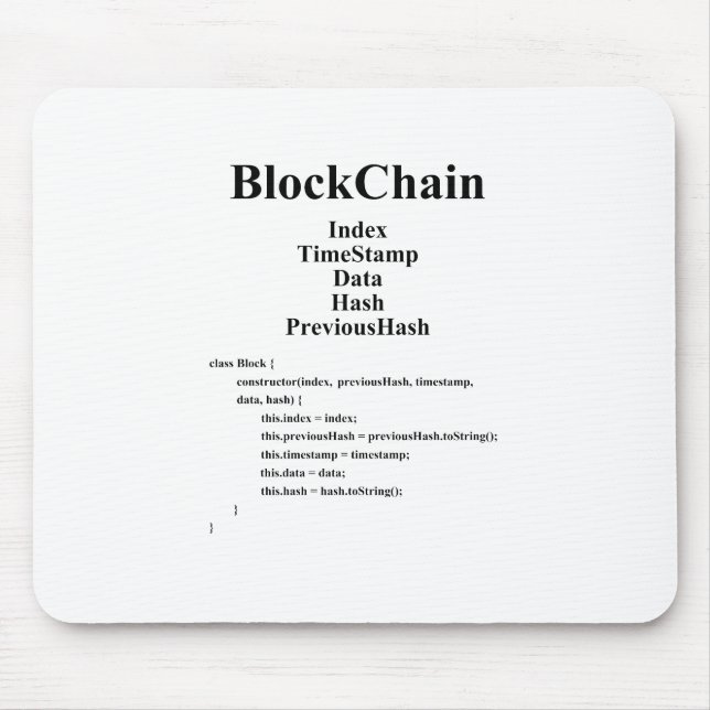 Blockkedja Musmatta (Framsidan)