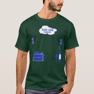 Blockkedjor RFID-teknik Winemaking 2 T Shirt