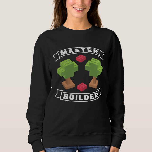 Blockmasterbyggare T Shirt (Framsida)