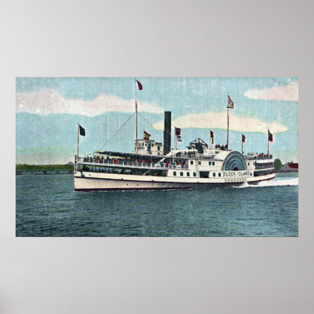 Blocköns färja poster (Framsidan)