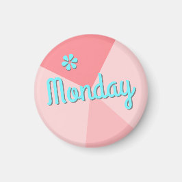 Blockplanerare för Retro Färg Magnet