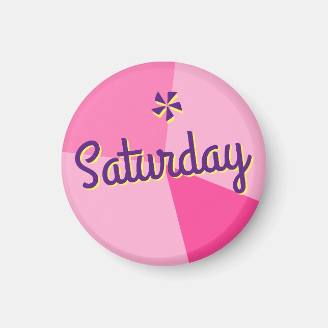 Blockplanerare för Retro Färg Magnet (Framsidan)