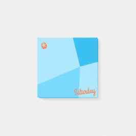 Blockplanerare för Retro Färg Post-it Block