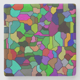 Blockplattan för fastsatt glas Underlägg