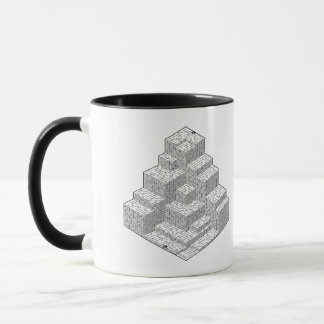 Blocks Maze Puzzle Mugg