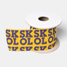 Blockskriptet "SKOL" - menyfliksområdet (Gult)