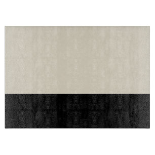 Blockspisskivor av glas i Färg (svart/ägg)