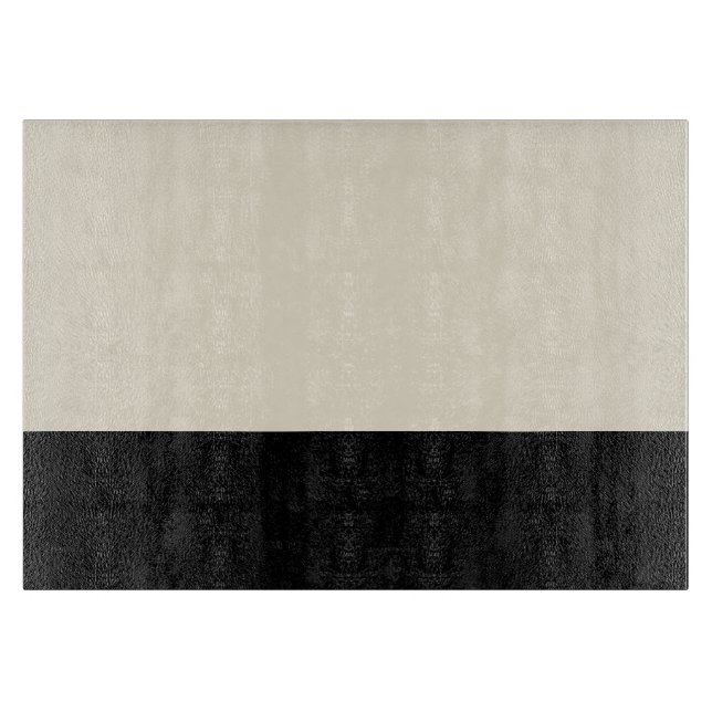 Blockspisskivor av glas i Färg (svart/ägg) (Framsidan)