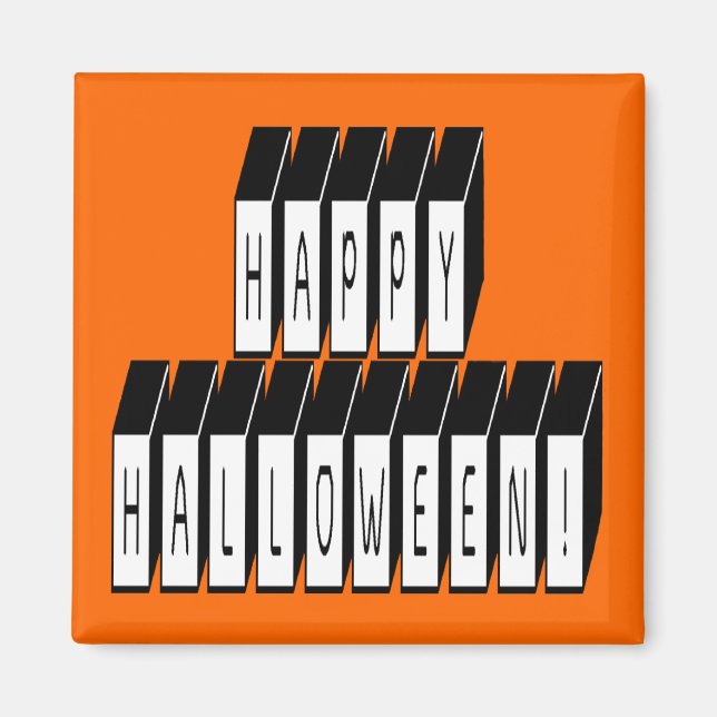 Blocktext för Halloween Magnet (Framsidan)
