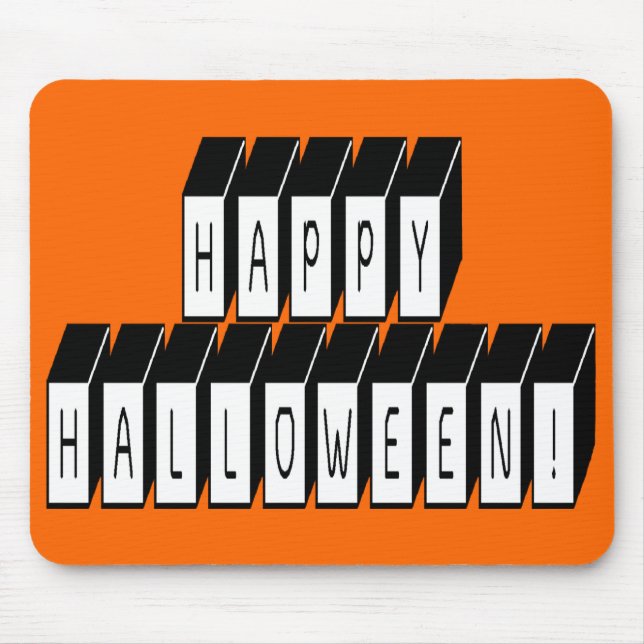 Blocktext för Halloween Musmatta (Framsidan)