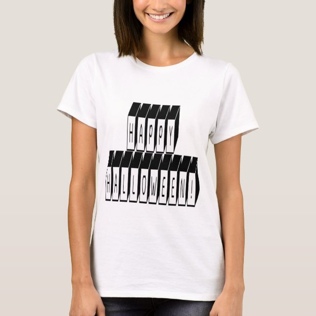 Blocktext för Halloween Tröja (Framsida)